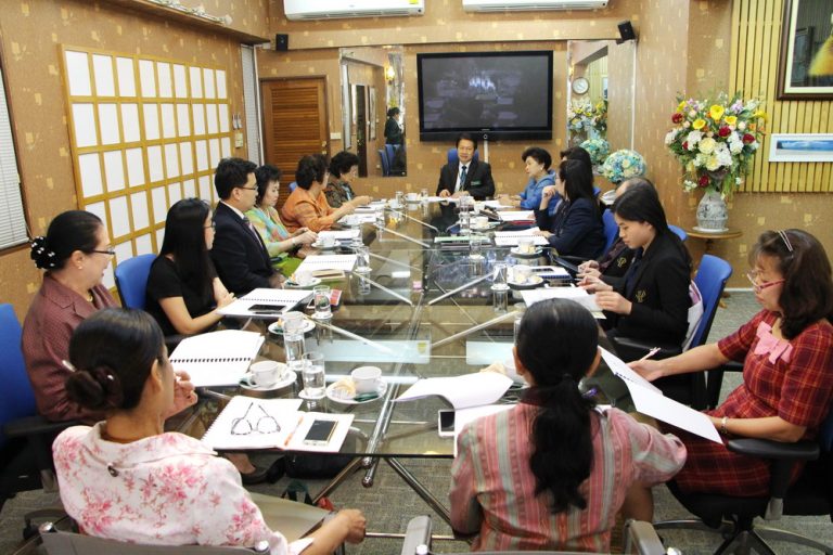 การประชุมคณะกรรมการบริหารสถาบันขงจื่อ มหาวิทยาลัยสวนดุสิต สุพรรณบุรี ครั้งที่ 2/2561