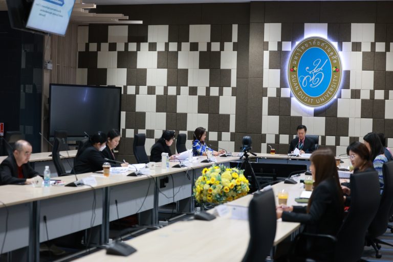 การประชุมคณะกรรมการ บริหารสถาบันขงจื่อมหาวิทยาลัยสวนดุสิต สุพรรณบุรี ครั้งที่ 9/2567