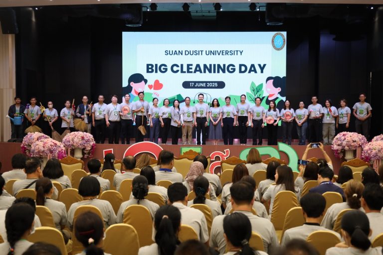 โครงการ SDU Big Cleaning Day สร้างสรรค์สิ่งแวดล้อม และป้องกันโรคไข้เลือดออก
