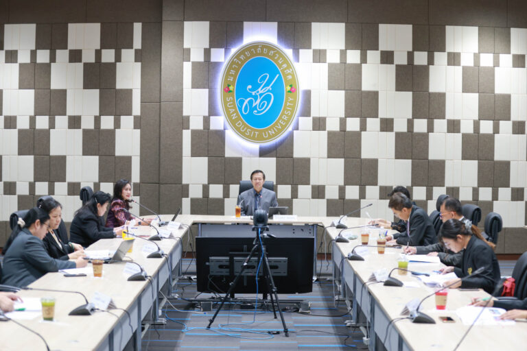 สถาบันขงจื่อมหาวิทยาลัยสวนดุสิต สุพรรณบุรี จัดประชุมคณะกรรมการอำนวยการสถาบันขงจื่อมหาวิทยาลัยสวนดุสิต สุพรรณบุรี ครั้งที่ 5/2569